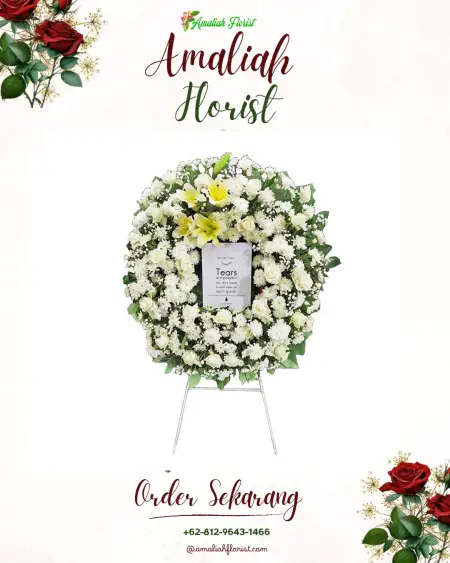 Krans Bunga Duka Sukodermo